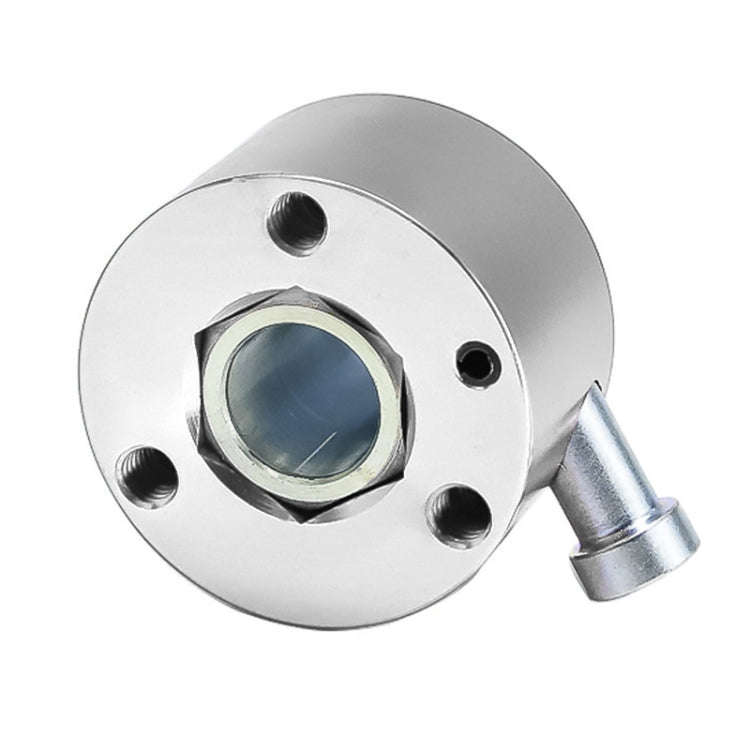 Universal Aluminum Car Steering Wheel Quick Release Disconnect Hub 3/4 inch Shaft Size(Silver)