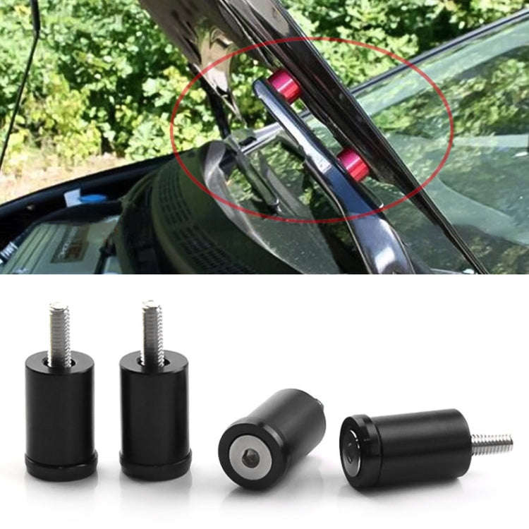 4 PCS Car Modified Isolation Column Engine Cover Blocked Up Screw Engine Turbine Ventilation Gask...
