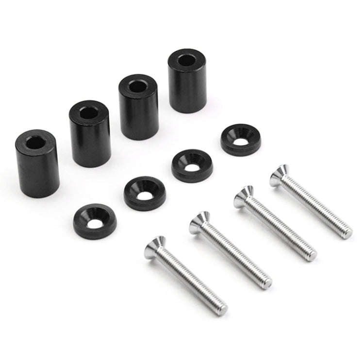 4 PCS Car Modified Isolation Column Engine Cover Blocked Up Screw Engine Turbine Ventilation Gask...