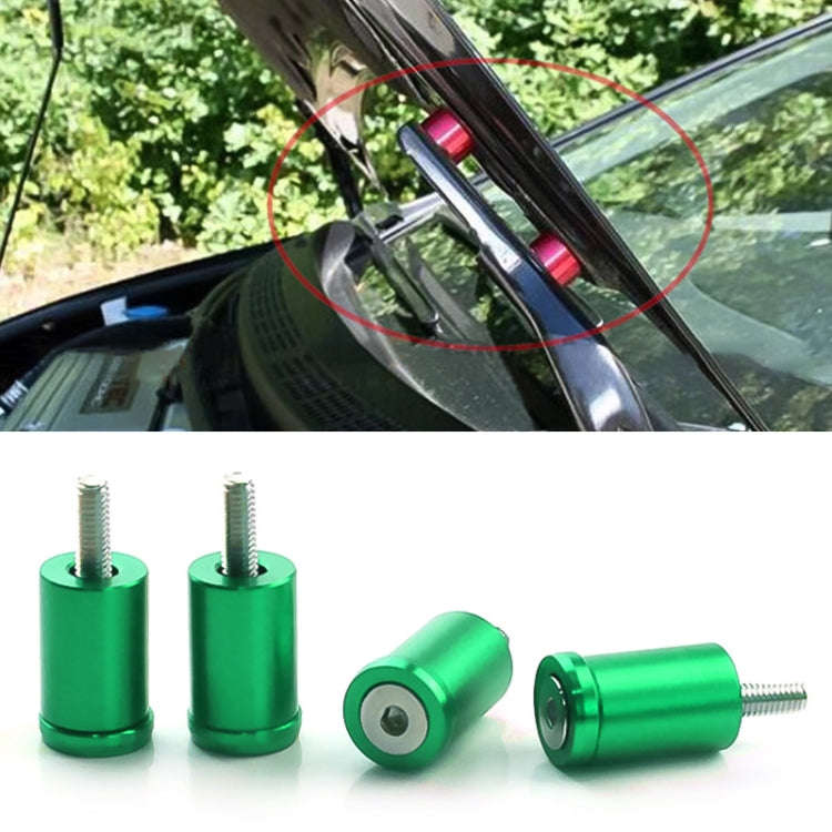 4 PCS Car Modified Isolation Column Engine Cover Blocked Up Screw Engine Turbine Ventilation Gask...