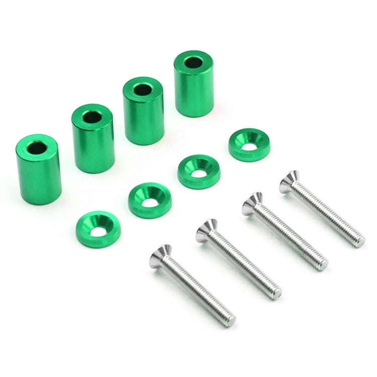 4 PCS Car Modified Isolation Column Engine Cover Blocked Up Screw Engine Turbine Ventilation Gask...