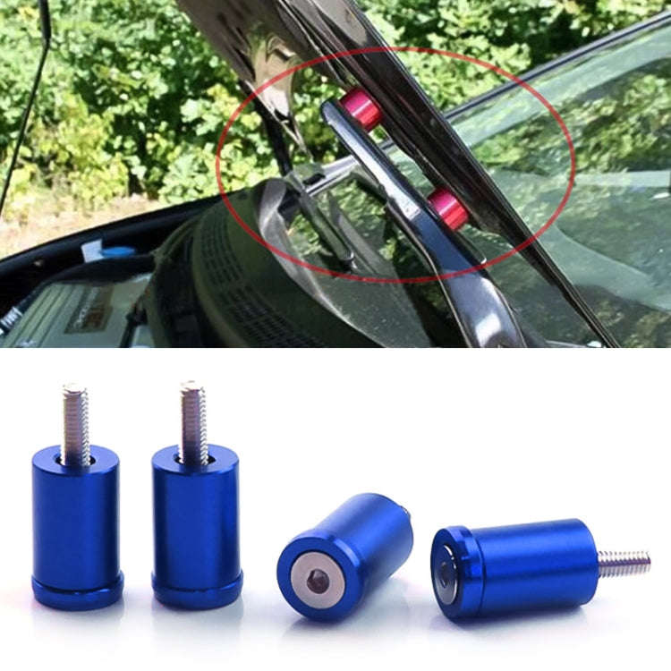 4 PCS Car Modified Isolation Column Engine Cover Blocked Up Screw Engine Turbine Ventilation Gask...