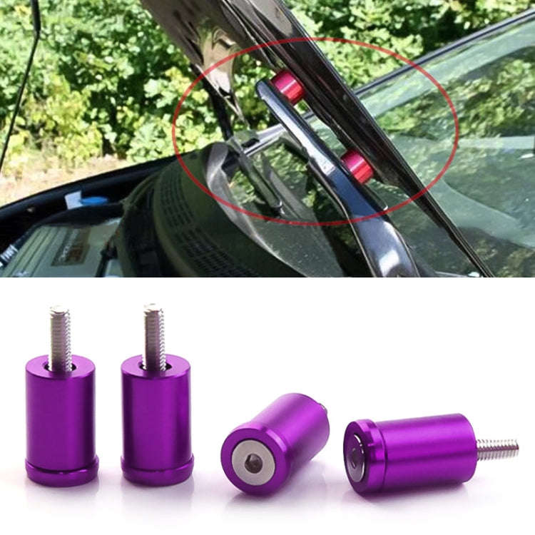 4 PCS Car Modified Isolation Column Engine Cover Blocked Up Screw Engine Turbine Ventilation Gask...
