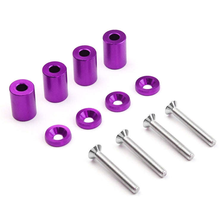 4 PCS Car Modified Isolation Column Engine Cover Blocked Up Screw Engine Turbine Ventilation Gask...