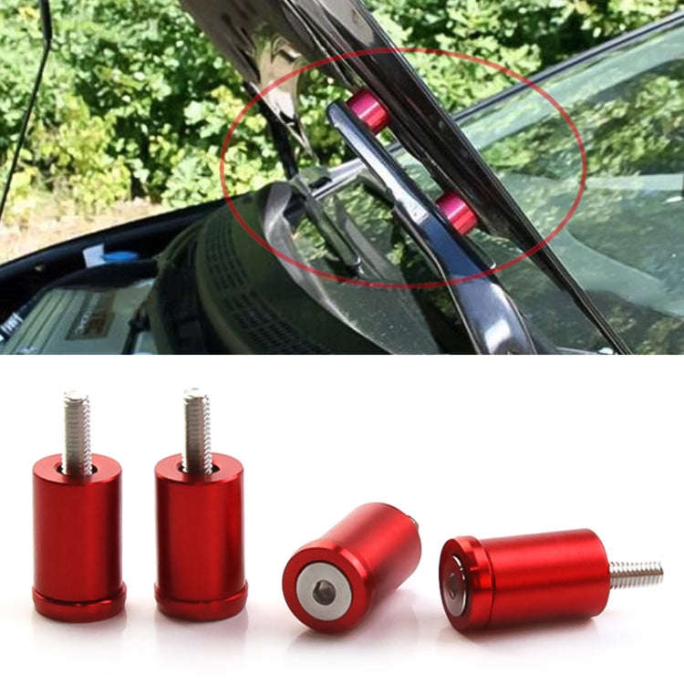 4 PCS Car Modified Isolation Column Engine Cover Blocked Up Screw Engine Turbine Ventilation Gask...