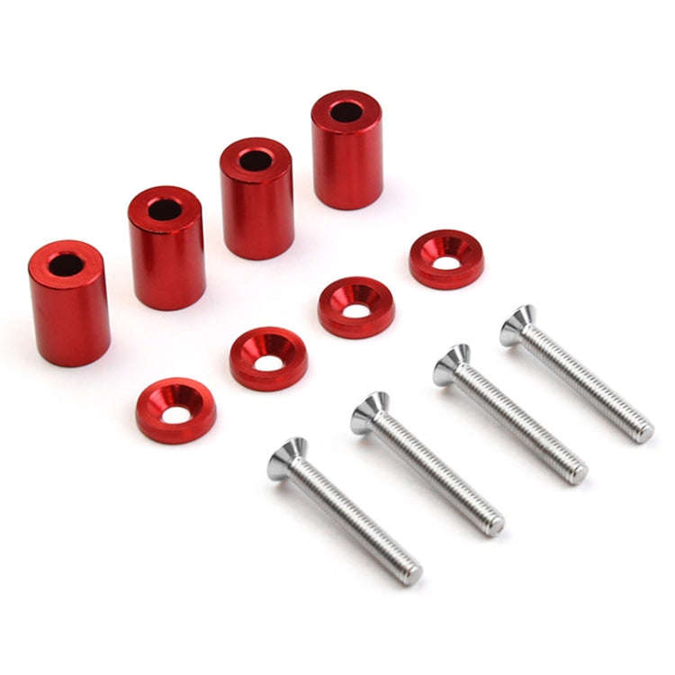 4 PCS Car Modified Isolation Column Engine Cover Blocked Up Screw Engine Turbine Ventilation Gask...