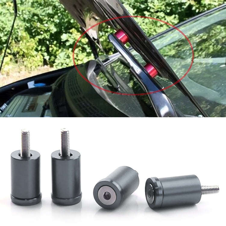 4 PCS Car Modified Isolation Column Engine Cover Blocked Up Screw Engine Turbine Ventilation Gask...