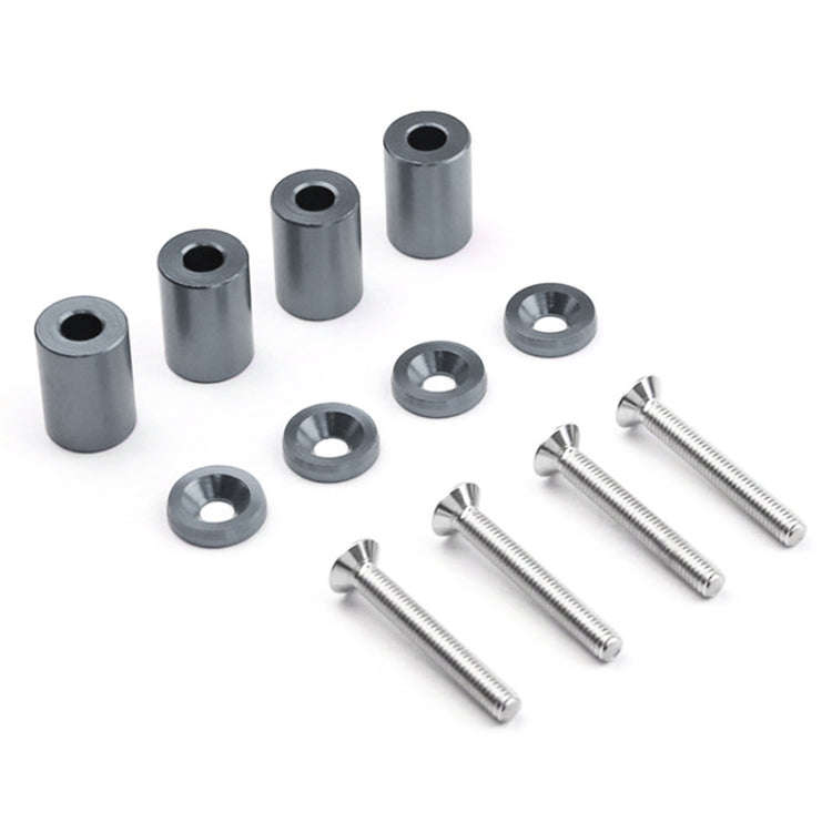 4 PCS Car Modified Isolation Column Engine Cover Blocked Up Screw Engine Turbine Ventilation Gask...