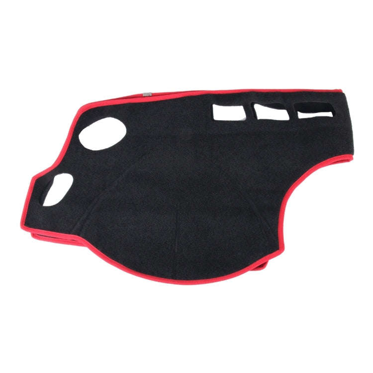 Dark Mat Car Dashboard Cover Mat Anti-reflective Center Console Pad Interior Dark Shade Cover for...