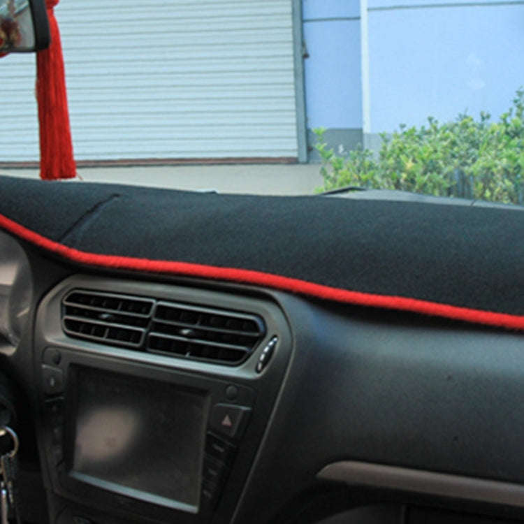 Dark Mat Car Dashboard Cover Mat Anti-reflective Center Console Pad Interior Dark Shade Cover for...