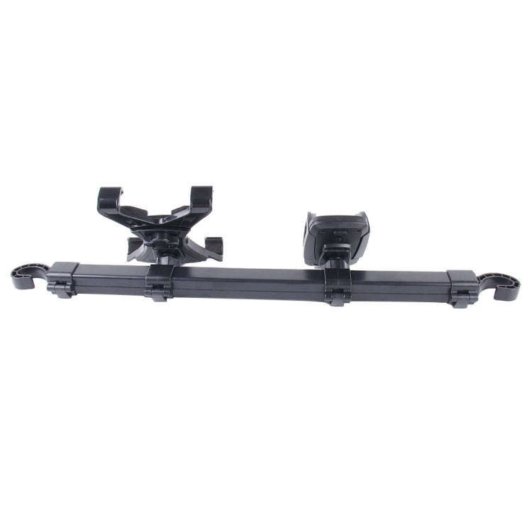 IMOUNT Car Headrest Mount 2 in 1 Car Back Seat Headrest Mount Tablet and Phone Holder with 360 De...