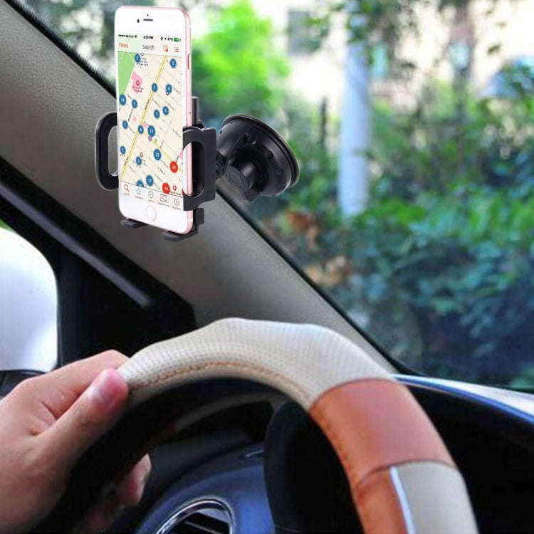 SHUNWEI SD-1121G Car Phone Multi-functional Mount Holder, Windshield / Dashboard Universal Car Mo...