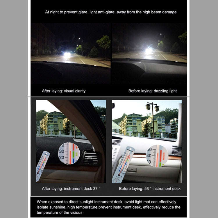 Car Light Pad Instrument Panel Sunscreen Cover Mats for Right Side of BMW X5 (2016)  (Please note...