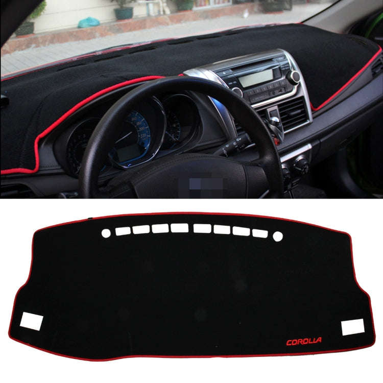 Car Light Instrument Panel Sunscreen Dashboard Mats Cover for Toyota New Corolla (2014-2018)Pl...