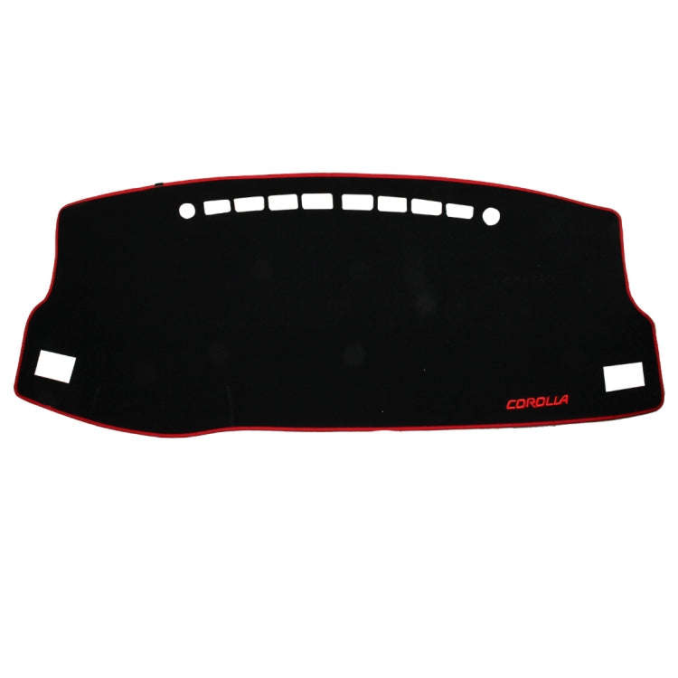 Car Light Instrument Panel Sunscreen Dashboard Mats Cover for Toyota New Corolla (2014-2018)Pl...