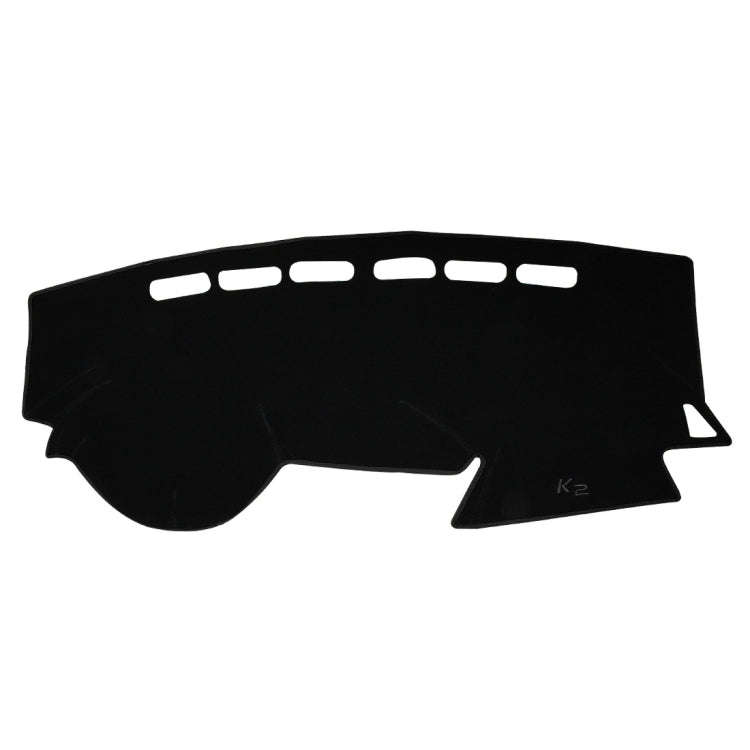 Car Light Instrument Panel Sunscreen Dashboard Mats Cover for Kia K2, Please Note Model and Year(...