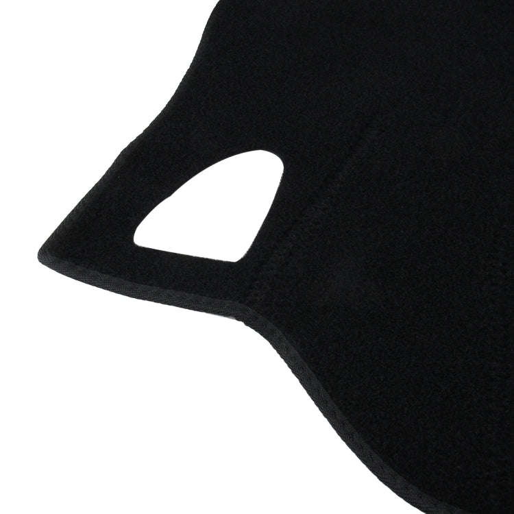 Car Light Instrument Panel Sunscreen Dark Mats Cover for Venucia B50 / R50(Black)
