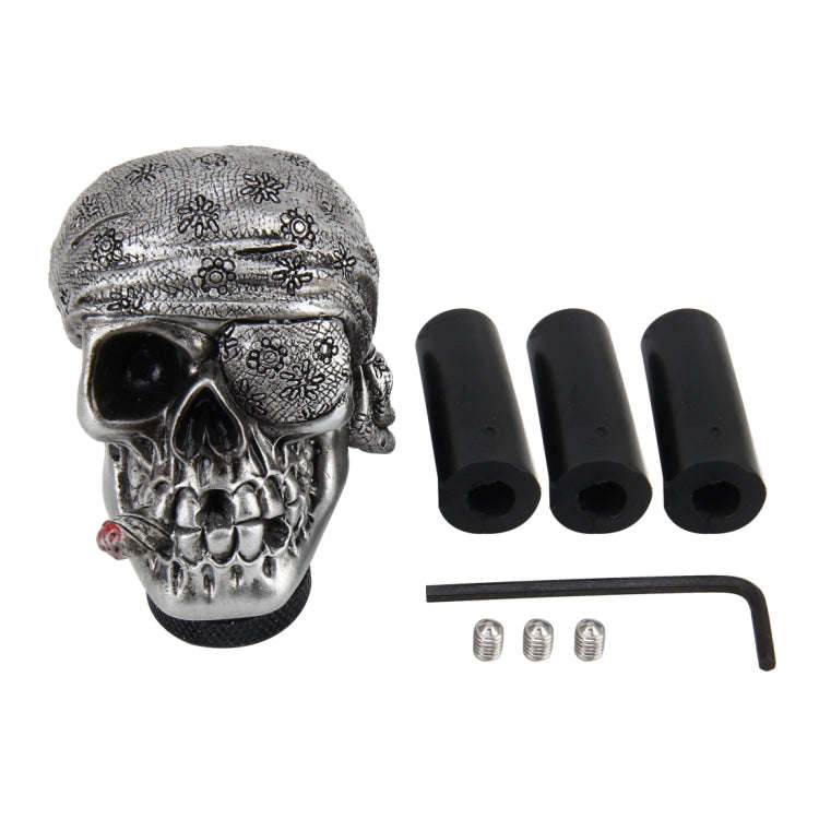 Universal Skull Car Gear Shift Knob Modified Car Gear Shift Knob Auto Transmission Shift Lever Kn...
