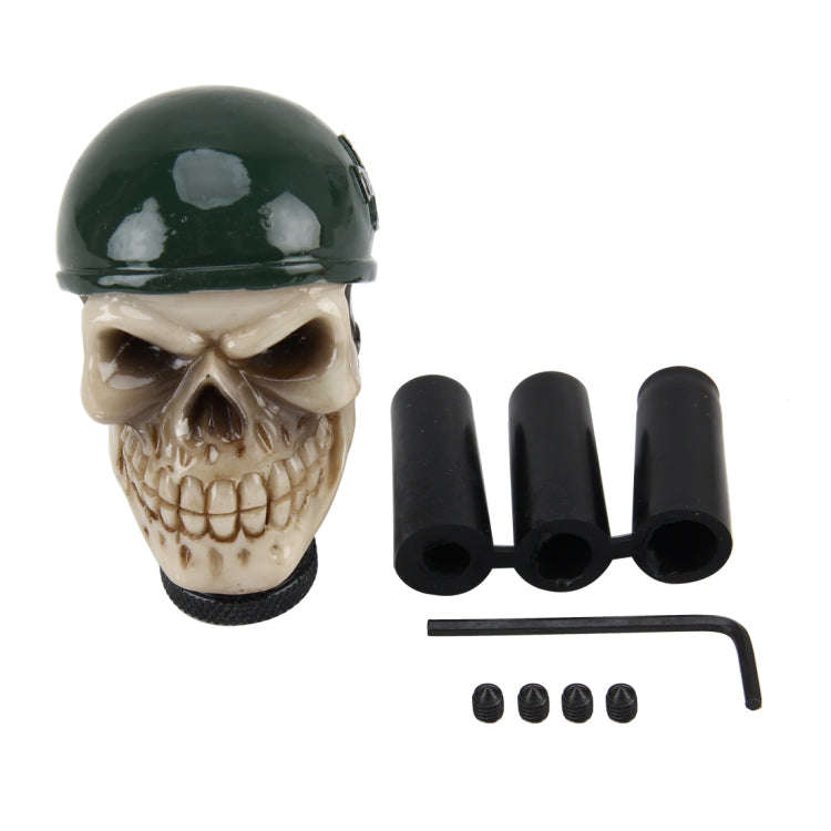 Universal Skull With A Hat Shape Car Gear Shift Knob Modified Car Gear Shift Knob Auto Transmissi...