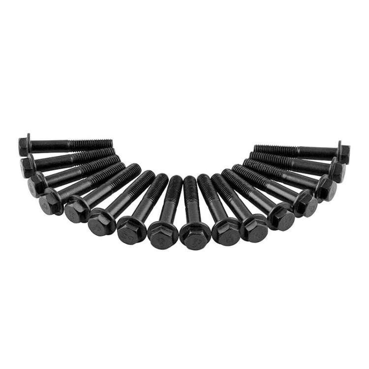 16 PCS 7.3L Car Iron Exhaust Manifold Stud Kit for Ford F250 F350