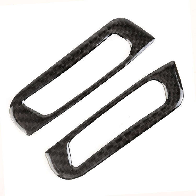 2 PCS Car A Column Air Outlet Carbon Fiber Decorative Sticker for Jeep Grand Cherokee 2011-2018