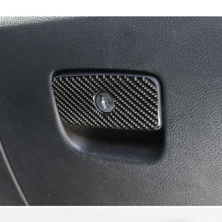 Car Front Passenger Seat Storage Box Carbon Fiber Decorative Sticker for Jeep Grand Cherokee 2011...