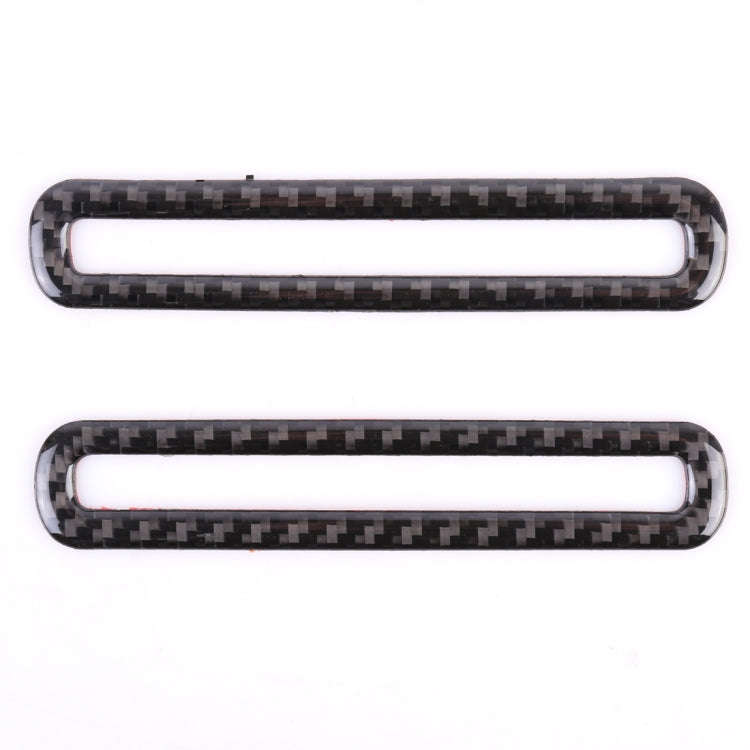 2 PCS Car Door Outlet Decorative Sticker Air Vent Moulding Trim Decorative Strip for Ford Mustang...