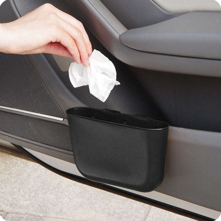 Car Cup Holder Garbage Can Portable Vehicle Trash Can Bin Rubbish Bin Organizer Car-mounted Trash...