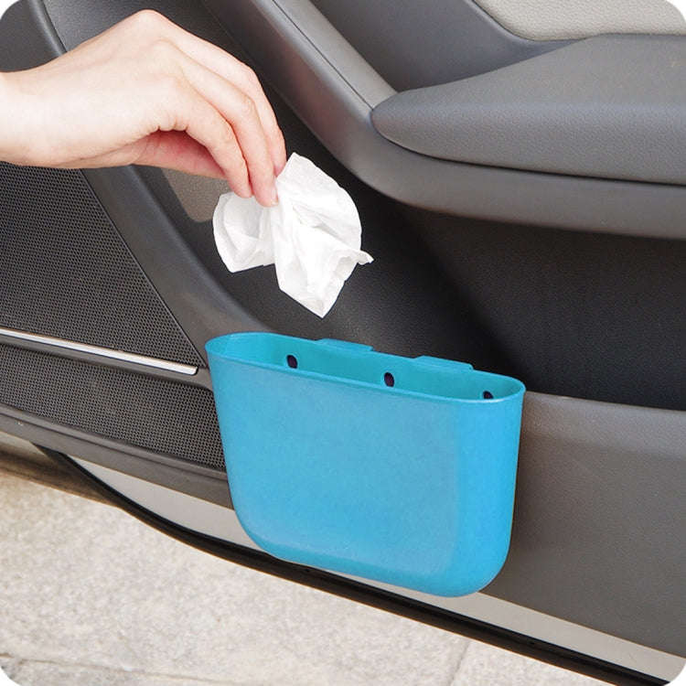 Car Cup Holder Garbage Can Portable Vehicle Trash Can Bin Rubbish Bin Organizer Car-mounted Trash...