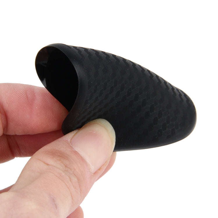 2 PCS Car Vehicle Carbon Fiber Texture Water Cup Pad Mat for Phone / GPS/ MP4/ MP3, Size: 6.5*6.5...