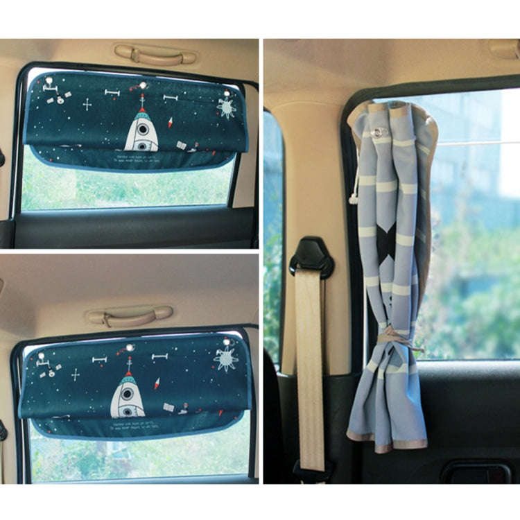 Car Curtain Sunscreen Insulation Window Sunshade Cover Auto Accessories, Size: about 52*68cm, Ran...