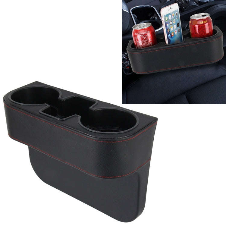 Car Seat Crevice Storage Box Cup Drink Holder Auto Pocket Stowing Tidying for Phone Pad Card Coin...