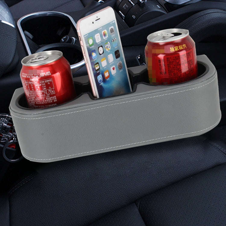 Car Seat Crevice Storage Box Cup Drink Holder Auto Pocket Stowing Tidying for Phone Pad Card Coin...