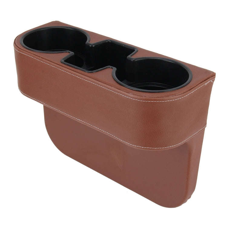 Car Seat Crevice Storage Box Cup Drink Holder Auto Pocket Stowing Tidying for Phone Pad Card Coin...