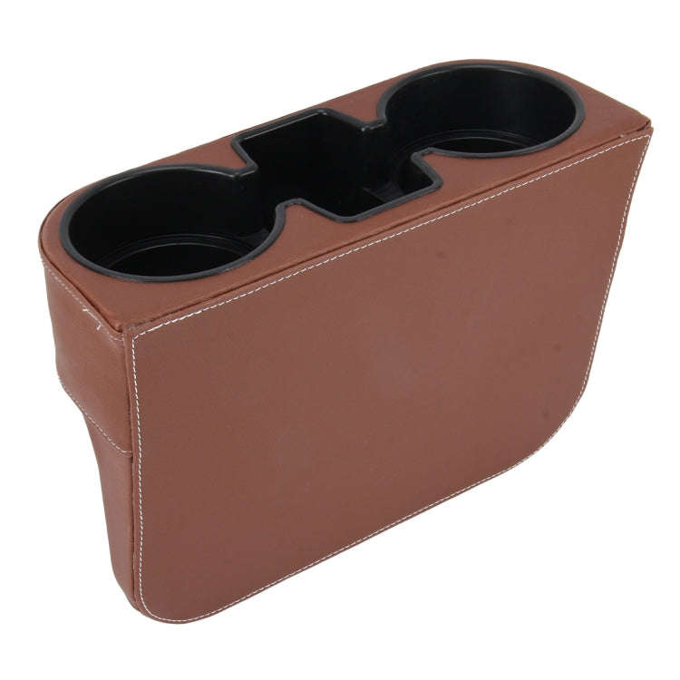 Car Seat Crevice Storage Box Cup Drink Holder Auto Pocket Stowing Tidying for Phone Pad Card Coin...