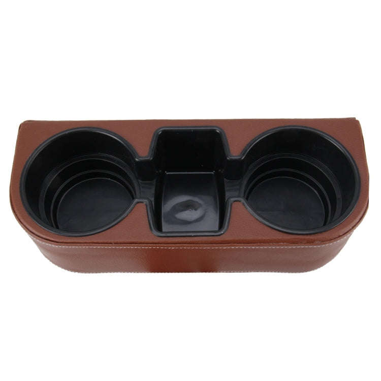Car Seat Crevice Storage Box Cup Drink Holder Auto Pocket Stowing Tidying for Phone Pad Card Coin...