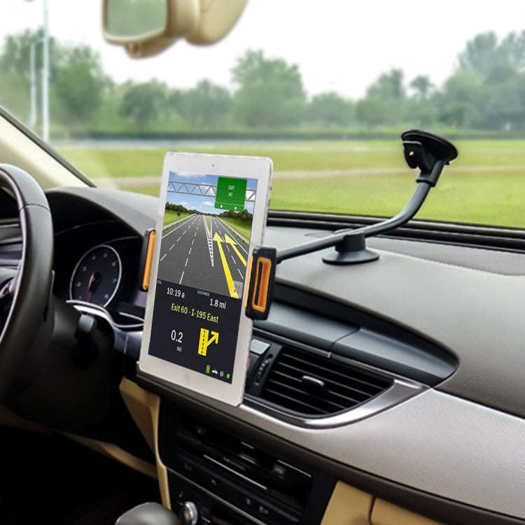 Auto Car Tablet PC Holder Cradle Tablet Car Holder, For Device Length in 15 inch, Random Color De...