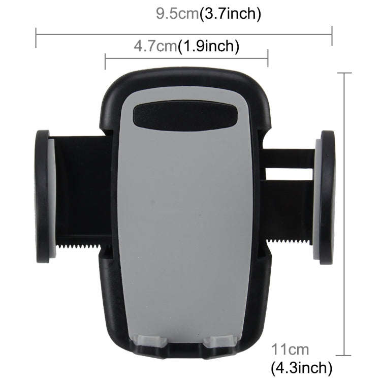 Universal Phone Holder Stand Mount, Clip Width: 47-95mm, For iPhone, Samsung, LG, Nokia, HTC, Hua...