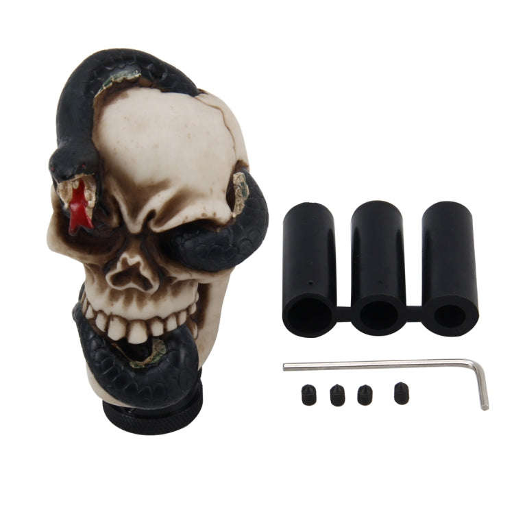 Universal Skull with a Snake Shape Car Gear Shift Knob Modified Car Gear Shift Knob Auto Transmis...