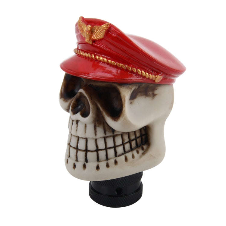 Universal Skull with A Hat Shape Car Gear Shift Knob Modified Car Gear Shift Knob Auto Transmissi...