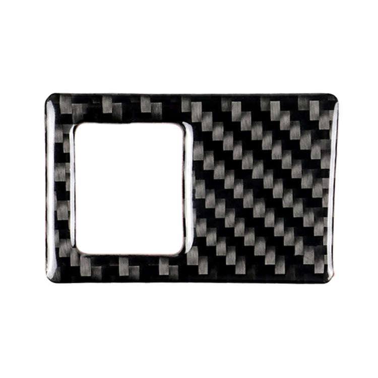 Car Carbon Fiber Emergency Light Frame Decorative Sticker for Volkswagen Golf 7 2013-2017, Left D...