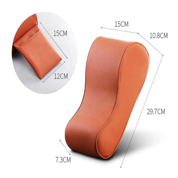 Universal Car PU Leather and Memory Foam Wrapped Armrest Box Car Armrest Box Mat with Phone Holde...