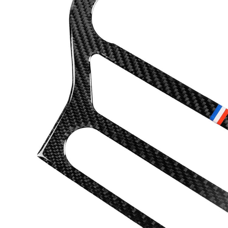 Car USA Color Carbon Fiber Central Control Panel Decorative Sticker for Ford Mustang 2015-2017