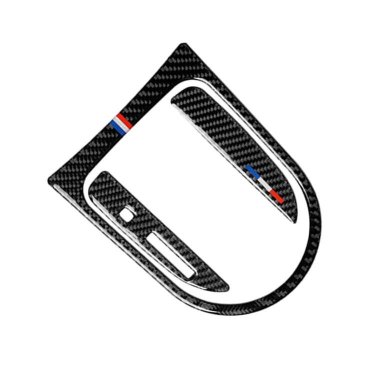 3 PCS Car USA Color Carbon Fiber Gearshift Panel Frame Decorative Sticker for Ford Mustang 2015-2...