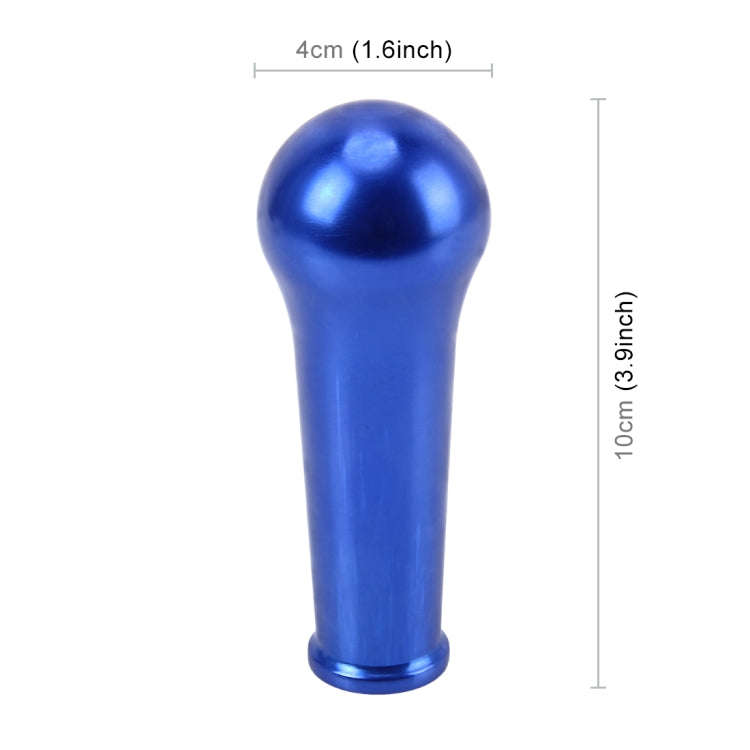 Universal Car Modified Shifter Lever Cover Manual Automatic Gear Shift Knob, Size: 10*4cm (Blue)