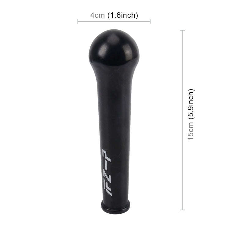 Universal Car Modified Shifter Lever Cover Manual Automatic Gear Shift Knob, Size: 15*4cm(Black)