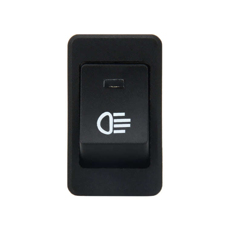 30 Amp 12 Volt Four Plugs LED ON OFF Car Fog Light Switch (Blue Light)