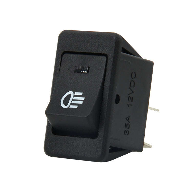 30 Amp 12 Volt Four Plugs LED ON OFF Car Fog Light Switch (Blue Light)