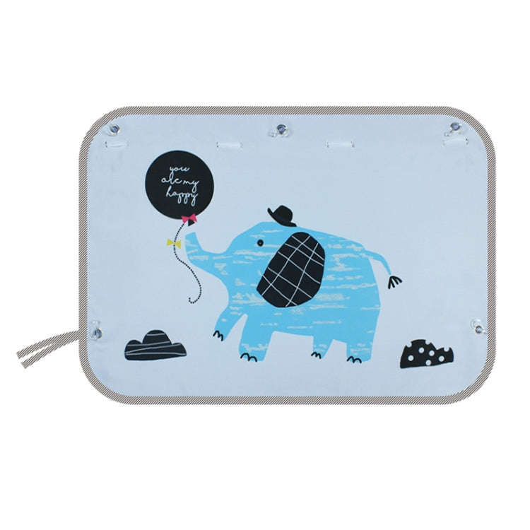 Car Large Rear Window Sunscreen Insulation Window Sunshade Cover, Size: 70*50cm