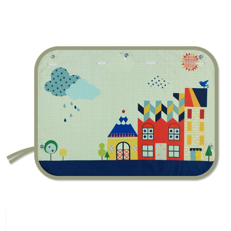 Car Large Rear Window Sunscreen Insulation Window Sunshade Cover, Size: 70*50cm